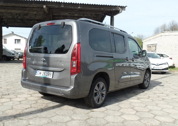 Toyota Proace City Verso cena 86900 przebieg: 193913, rok produkcji 2020 z Sompolno małe 301